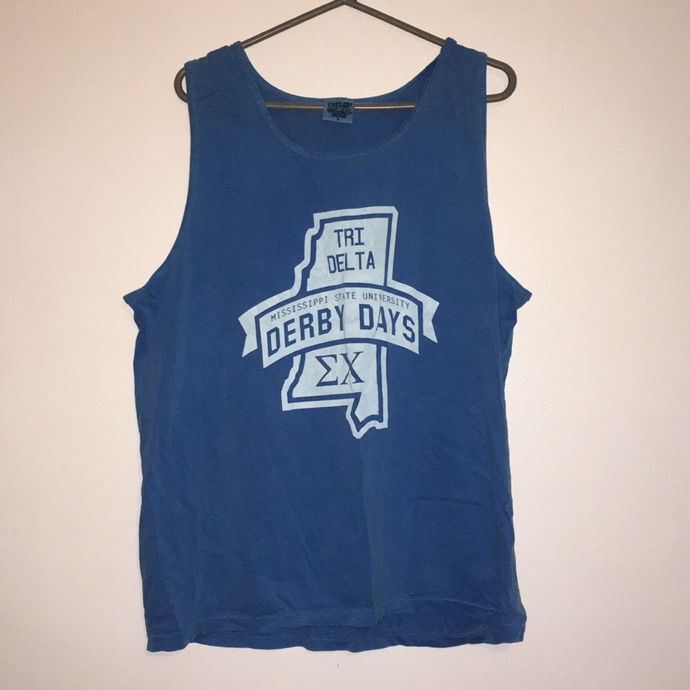 Sigma Chi Derby Days Tri Delta Tank Top - Picture 1 of 3